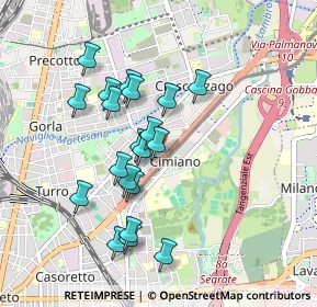 Mappa Via Madre Anna Eugenia Picco, 20132 Milano MI, Italia (0.816)