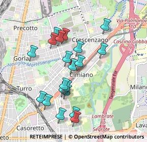 Mappa Via Madre Anna Eugenia Picco, 20132 Milano MI, Italia (0.8585)