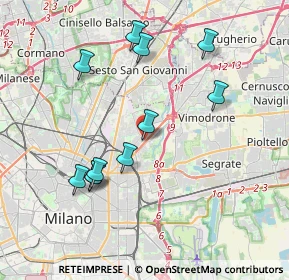 Mappa Via Madre Anna Eugenia Picco, 20132 Milano MI, Italia (3.82)