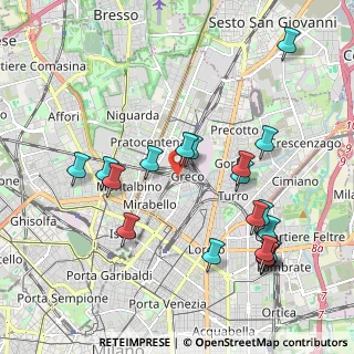 Mappa Via Privata Antonio Fortunato Stella, 20125 Milano MI, Italia (2.14105)