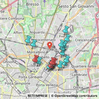 Mappa Via Privata Antonio Fortunato Stella, 20125 Milano MI, Italia (1.6405)
