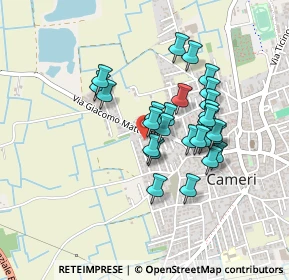 Mappa Via dei Laghi, 28062 Cameri NO, Italia (0.35556)