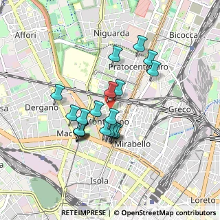 Mappa Via Sarzana, 20159 Milano MI, Italia (0.731)