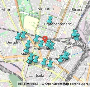 Mappa Via Sarzana, 20159 Milano MI, Italia (0.9455)