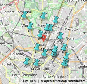 Mappa Via Sarzana, 20159 Milano MI, Italia (1.82105)