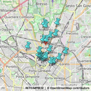 Mappa Via Sarzana, 20159 Milano MI, Italia (1.419)