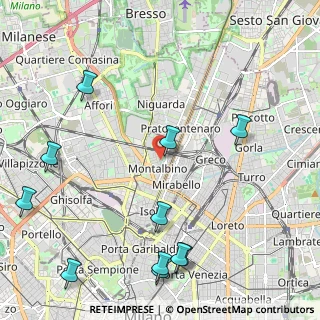 Mappa Via Sarzana, 20159 Milano MI, Italia (2.83)