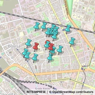 Mappa Via Amilcare Bonomi, 20158 Milano MI, Italia (0.344)
