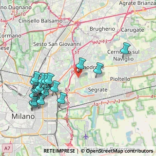 Mappa Strada di Olgia Nuova, 20054 Segrate MI, Italia (4.4995)