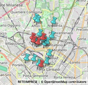 Mappa Via Carlo Imbonati, 20159 Milano MI, Italia (1.268)