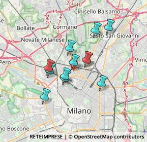 Mappa Via Carlo Imbonati, 20159 Milano MI, Italia (2.60833)