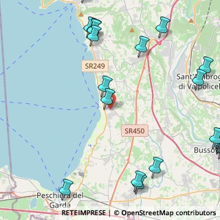 Mappa Via A. Della Scala, 37017 Lazise VR, Italia (6.55)