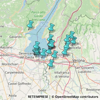 Mappa Via A. Della Scala, 37017 Lazise VR, Italia (9.434)