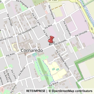 Mappa Via Andrea Ponti, 25/A, 20007 Cornaredo, Milano (Lombardia)
