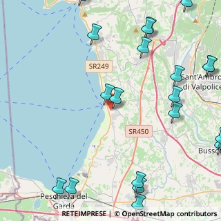 Mappa Via Casara, 37017 Lazise VR, Italia (6.3615)
