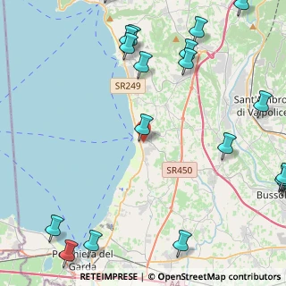 Mappa Via Casara, 37017 Lazise VR, Italia (6.675)