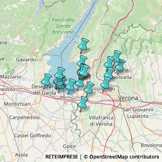 Mappa Via Casara, 37017 Lazise VR, Italia (9.222)