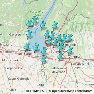 Mappa Via Casara, 37017 Lazise VR, Italia (11.3395)