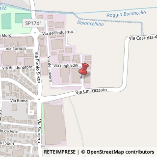 Mappa Via degli Artigiani, 1, 25030 Castelcovati, Brescia (Lombardia)