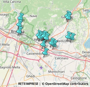 Mappa Via B. Castelli, 25080 Mazzano BS, Italia (5.62625)