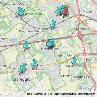 Mappa Via Cinque Giornate, 20010 Cornaredo MI, Italia (2.28647)