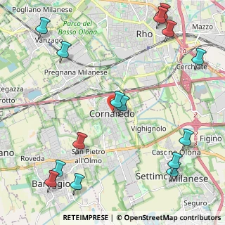 Mappa Via Cinque Giornate, 20010 Cornaredo MI, Italia (2.93333)