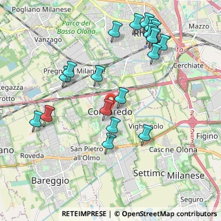 Mappa Via Cinque Giornate, 20010 Cornaredo MI, Italia (2.2615)