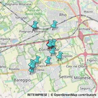 Mappa Via Cinque Giornate, 20010 Cornaredo MI, Italia (1.48462)