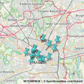 Mappa Via Trescorre Balneario, 20159 Milano MI, Italia (3.45357)