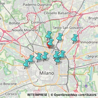 Mappa Via Trescorre Balneario, 20159 Milano MI, Italia (2.86909)