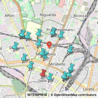 Mappa Via Trescorre Balneario, 20159 Milano MI, Italia (1.079)