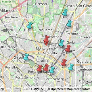 Mappa Via Trescorre Balneario, 20159 Milano MI, Italia (2.3175)