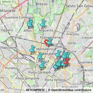 Mappa Via Trescorre Balneario, 20159 Milano MI, Italia (1.99333)
