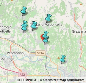 Mappa Via dei Carmelitani, 37024 Negrar VR, Italia (3.46364)