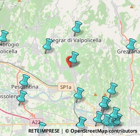 Mappa Via dei Carmelitani, 37024 Negrar VR, Italia (6.301)