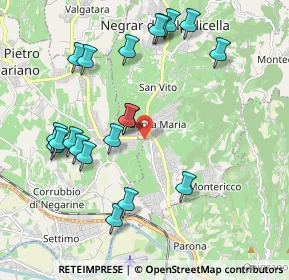 Mappa Via dei Carmelitani, 37024 Negrar VR, Italia (2.1535)