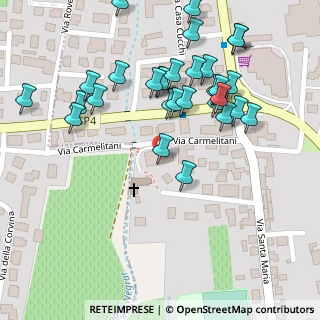 Mappa Via dei Carmelitani, 37024 Negrar VR, Italia (0.12667)