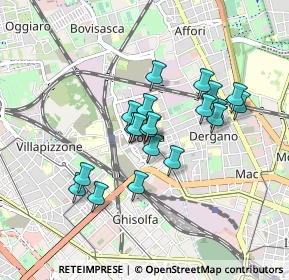 Mappa Piazza Giovanni Bausan, 20158 Milano MI, Italia (0.691)