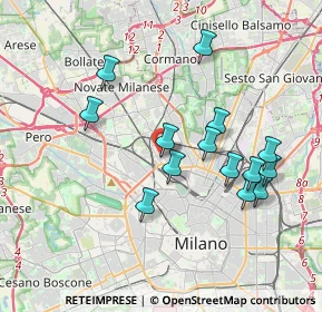 Mappa Piazza Giovanni Bausan, 20158 Milano MI, Italia (3.60143)