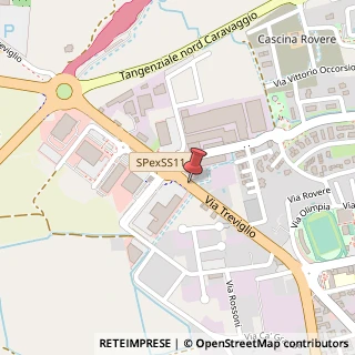 Mappa Via Treviglio, Provincia di Bergamo, Italia, 24043 Caravaggio, Bergamo (Lombardia)