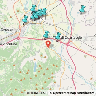 Mappa Via Giuseppe Ferrari, 36100 Vicenza VI, Italia (5.20636)