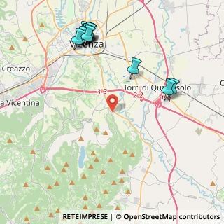 Mappa Via Giuseppe Ferrari, 36100 Vicenza VI, Italia (5.10417)