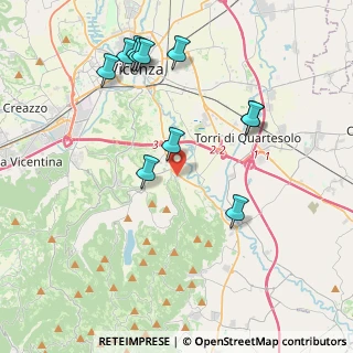 Mappa Via Giuseppe Ferrari, 36100 Vicenza VI, Italia (4.25727)