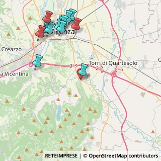 Mappa Via Giuseppe Ferrari, 36100 Vicenza VI, Italia (5.30077)