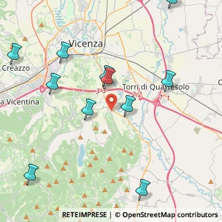 Mappa Via Giuseppe Ferrari, 36100 Vicenza VI, Italia (5.00364)