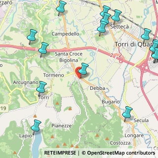 Mappa Via Giuseppe Ferrari, 36100 Vicenza VI, Italia (3.4755)