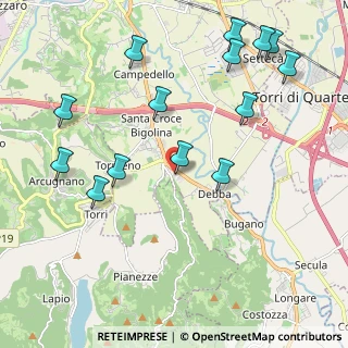 Mappa Via Giuseppe Ferrari, 36100 Vicenza VI, Italia (2.40714)