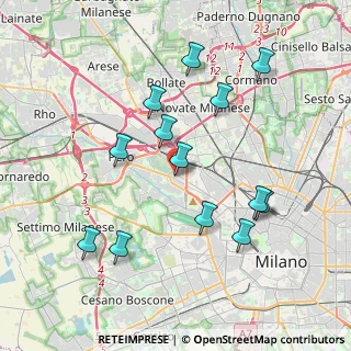 Mappa Via Giovanni Maria Bicetti De Buttinoni, 20151 Milano MI, Italia (3.87923)