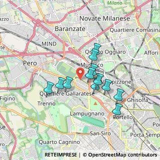 Mappa Via Giovanni Maria Bicetti De Buttinoni, 20151 Milano MI, Italia (1.37333)