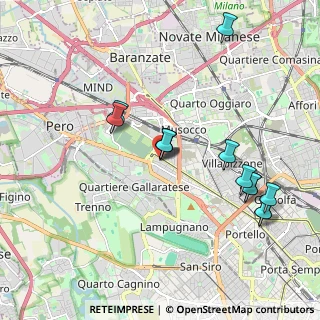 Mappa Via Giovanni Maria Bicetti De Buttinoni, 20151 Milano MI, Italia (1.94769)